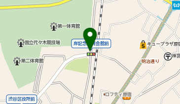 パーキングメーター (東京都渋谷区神南周辺)の地図画像