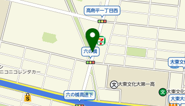 パーキングメーター (東京都板橋区高島平周辺)の地図画像