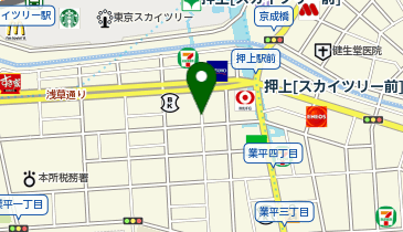 パーキングメーター (東京都墨田区業平周辺)の地図画像