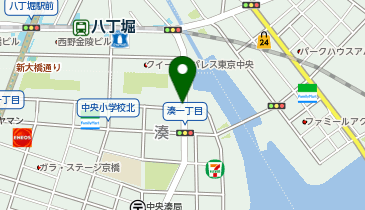 パーキングメーター (東京都中央区湊周辺)の地図画像