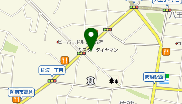 洋服の青山 防府店の地図画像