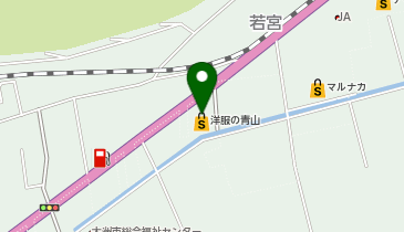 洋服の青山 大洲店の地図画像