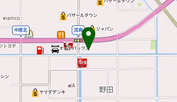 洋服の青山 豊岡店の地図画像