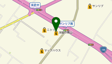 洋服の青山 下松店の地図画像