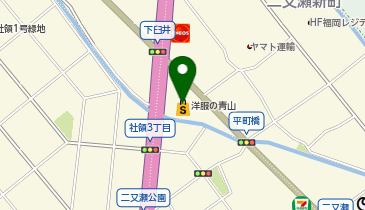 洋服の青山 博多二又瀬店の地図画像