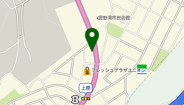 洋服の青山 宜野湾店の地図画像