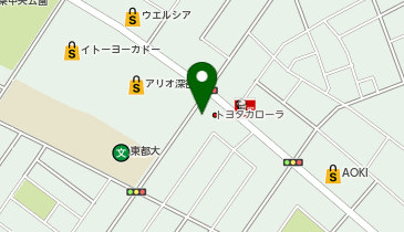 洋服の青山 深谷店の地図画像