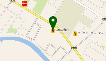 洋服の青山 君津店の地図画像