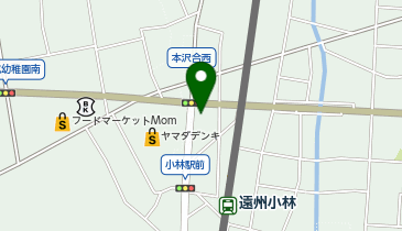 洋服の青山 浜北店の地図画像