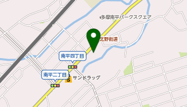 洋服の青山 日野店の地図画像