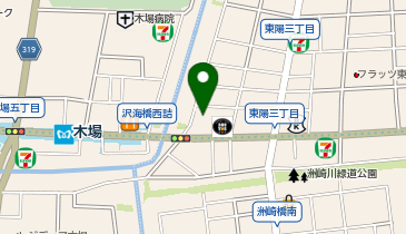 洋服の青山 木場駅前店の地図画像