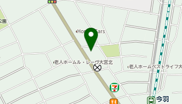 洋服の青山 大宮吉野町店の地図画像