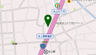 洋服の青山 大田久が原店の地図画像