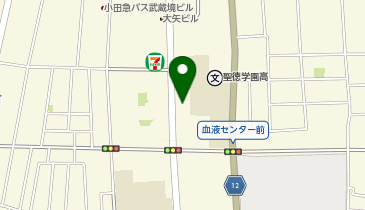 洋服の青山 武蔵境南口店の地図画像