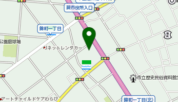 洋服の青山 蕨錦町店の地図画像