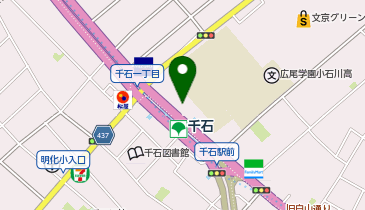 洋服の青山 文京千石駅前店の地図画像