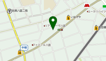 洋服の青山 目黒八雲店の地図画像