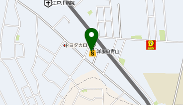 洋服の青山 野田店の地図画像