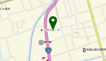 洋服の青山 和歌山御坊店の地図画像