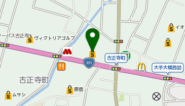 洋服の青山 長岡古正寺店の地図画像