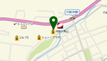 洋服の青山 パワーセンター高知介良店の地図画像