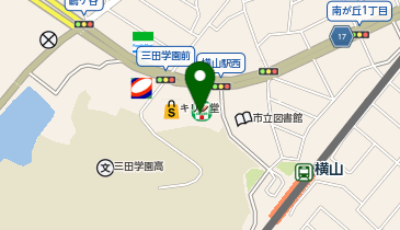 洋服の青山 三田学園前店の地図画像