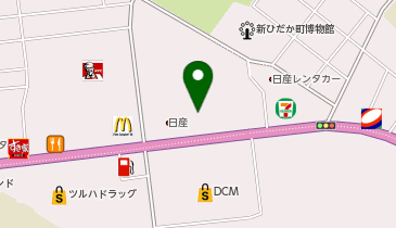 洋服の青山 静内店の地図画像