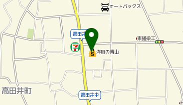 洋服の青山 西脇店の地図画像