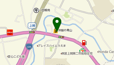 洋服の青山 那覇一日橋店の地図画像