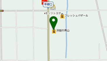 洋服の青山 氷上店の地図画像