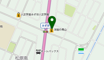 洋服の青山 酒田店の地図画像