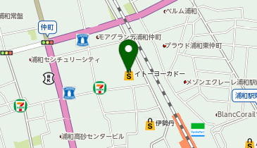洋服の青山 イトーヨーカドー浦和店の地図画像