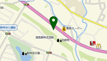 洋服の青山 京都洛西店の地図画像
