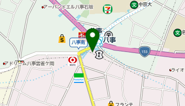 洋服の青山 名古屋八事店の地図画像