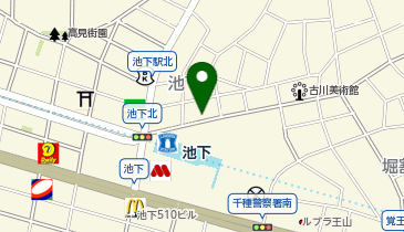 COFFESTAND55 池下店GOGO!シェアポートの地図画像