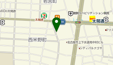 西米野町パーキングGOGO!シェアポートの地図画像