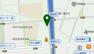 DPスクエア東桜GOGO!シェアポートの地図画像
