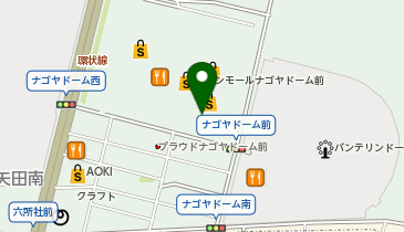 イオンモールナゴヤドーム前南GOGO!シェアポートの地図画像