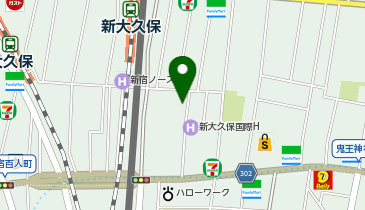 充レン CEN CAFE カウンター前の地図画像