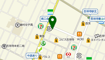 充レン プラサカプコン 吉祥寺店の地図画像