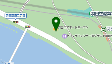 充レン 羽田エアポートガーデン おもてなしセンター付近(右)の地図画像