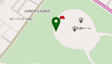 充レン 札幌ドーム 1階コンコース内(南ゲート1-西ゲート1間、エレベーター横)(左)の地図画像