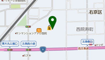 充レン プラサカプコン 京都店の地図画像