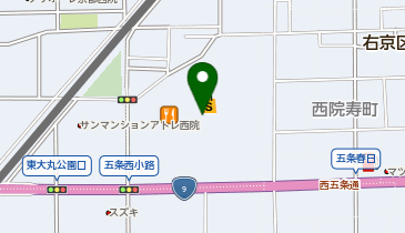 充レン あそび王国ぴぃかぁぶぅ 京都店の地図画像