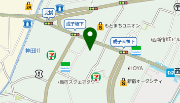 充レン 西新宿三井ビルディング 1階カウンターの地図画像