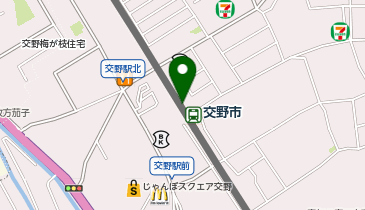 充レン 京阪電車 交野市駅 改札口外(上)の地図画像