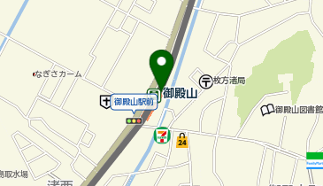 充レン 京阪電車 御殿山駅 改札口内(上)の地図画像