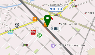 充レン 西武鉄道 久米川駅 改札外 北口 自販機横の地図画像