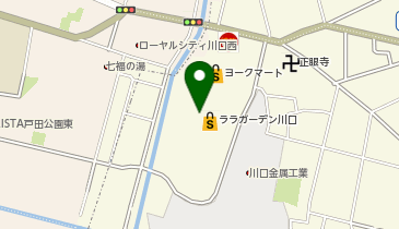 充レン ララガーデン川口 2階フードコート内の地図画像