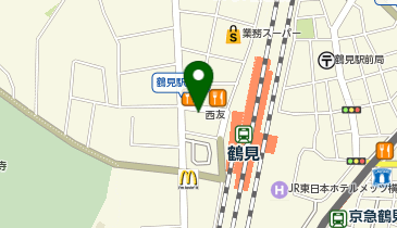 充レン ツルミ・フーガ1 2Fエレベータホール前(上)の地図画像